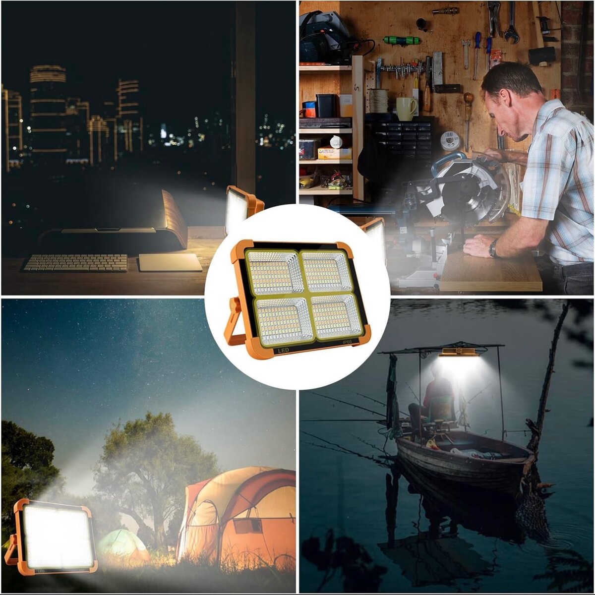 Veilleuses Solaires, Lumière Solaire Extérieure à Gradation