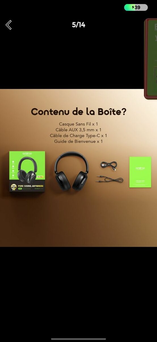 Casque Sans Fil ANC Android