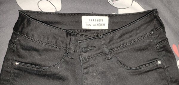 Джинсы чёрные