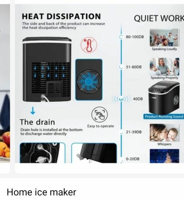 Ice cube maker machine