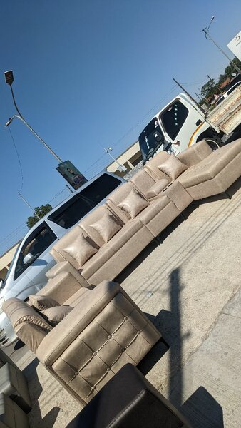 Box Type Leather sofa sets