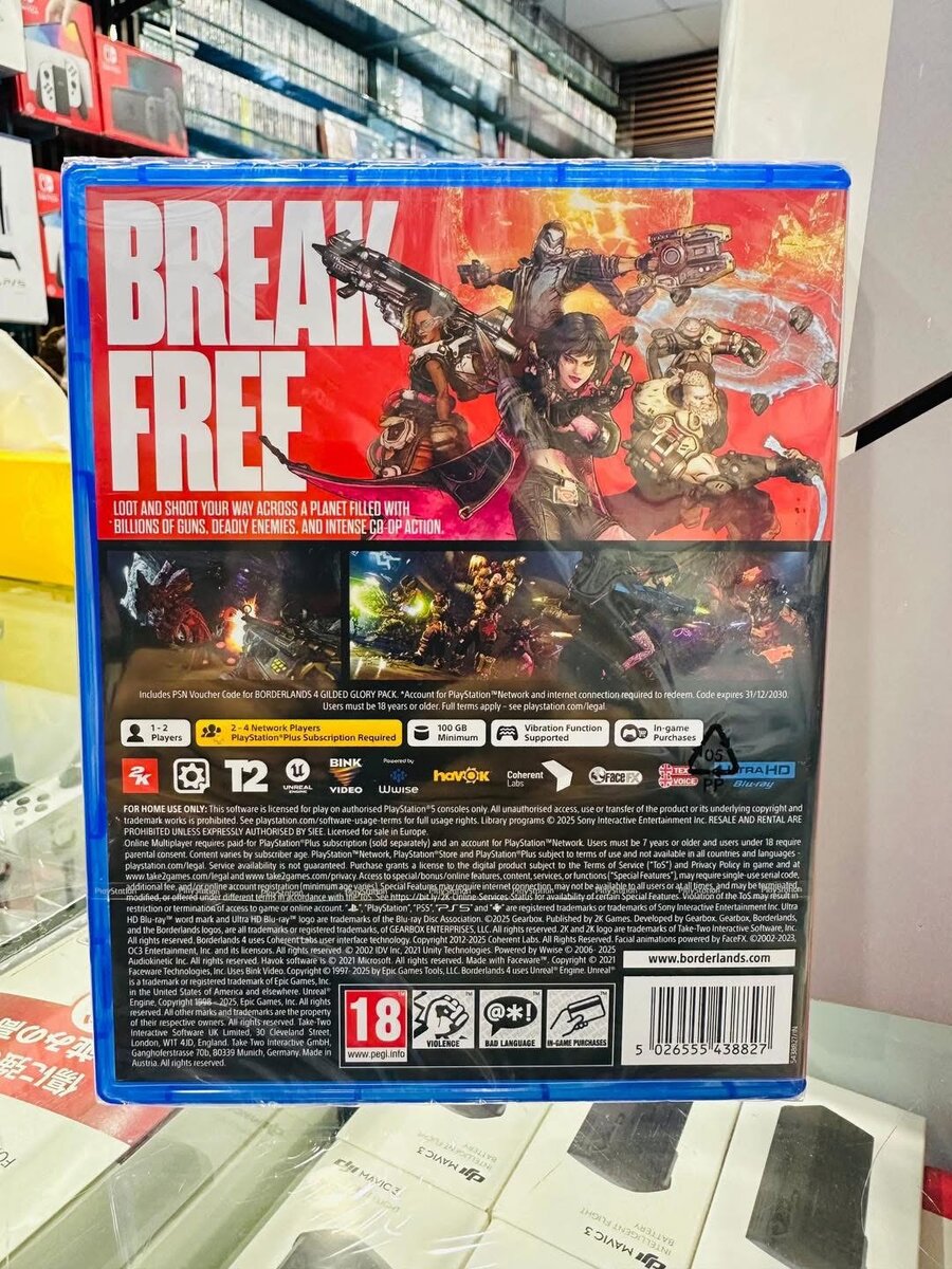 Borderlands 4 cd PS5