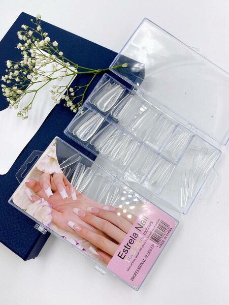 Faux Ongles Transparente Kit