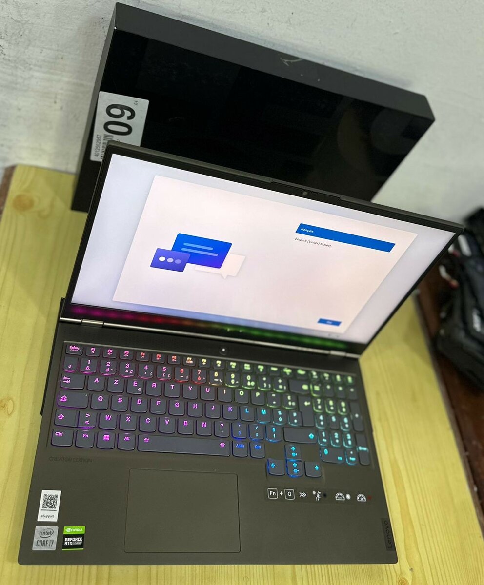 ✓LENOVO LÉGION C7 CORE I7 10TH GEN ✓SSD 1TERA*RAM 32GB  ✓PRO