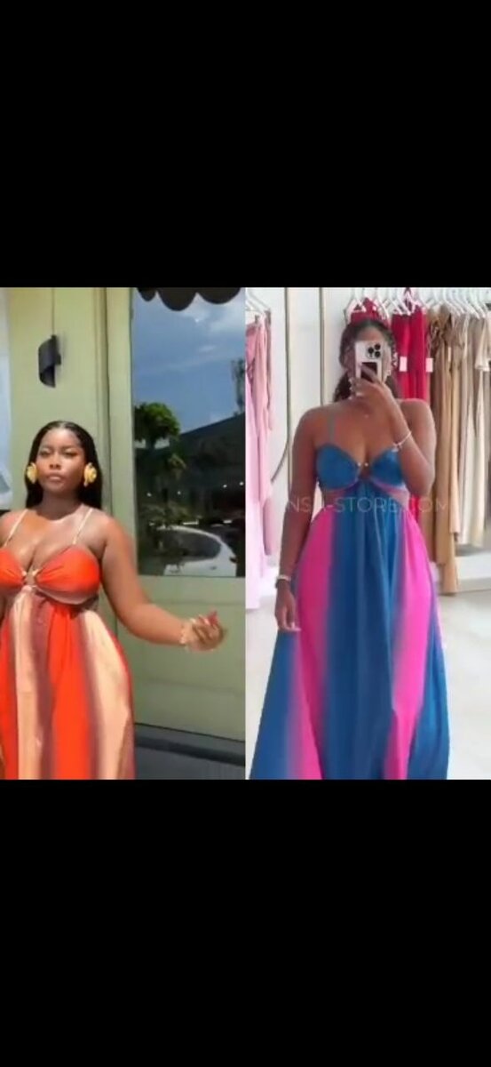 Robe Maxi Colorée Élégante