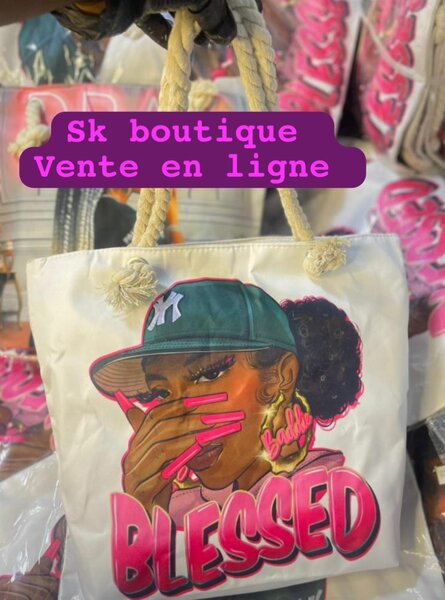 Sac à main imprimé style urbain