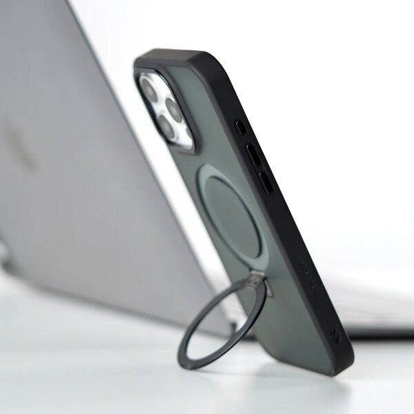 Coque iPhone Silicone + stand