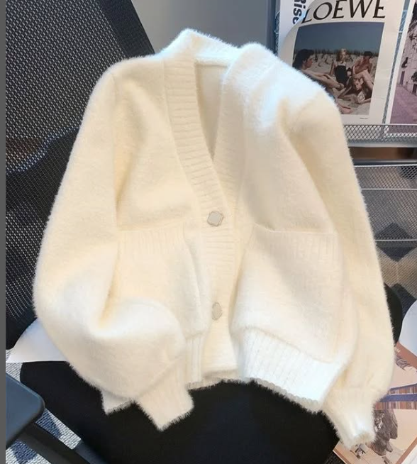 Мягкий укороченный кардиган😍