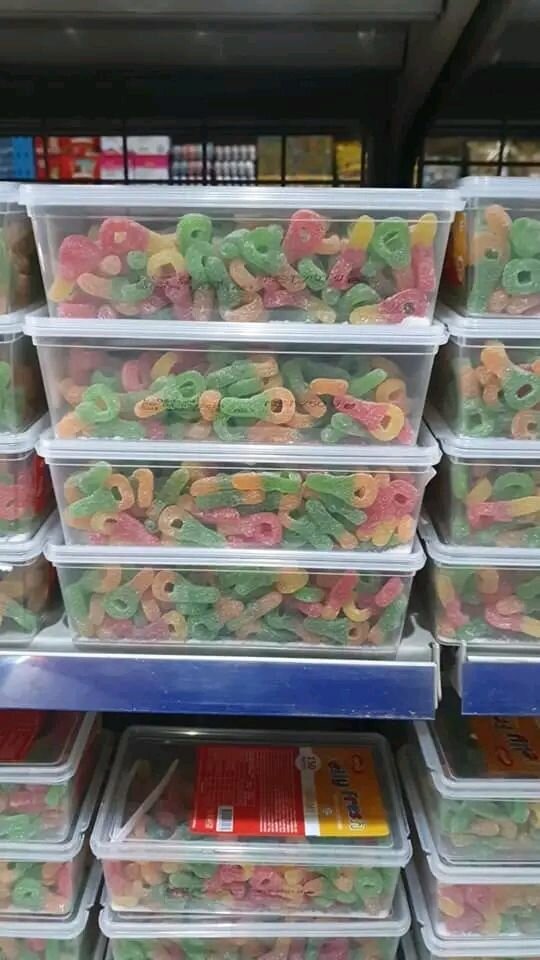 Candy, sweet, sour and halal