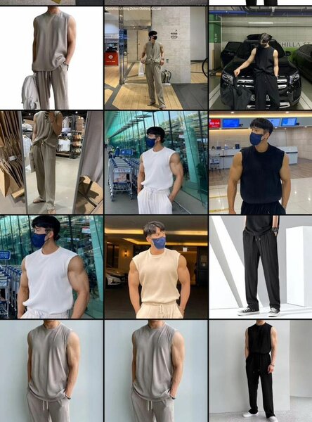 Ensemble 2 pièces en coton