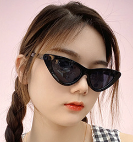 Cat eye sunglasses pink