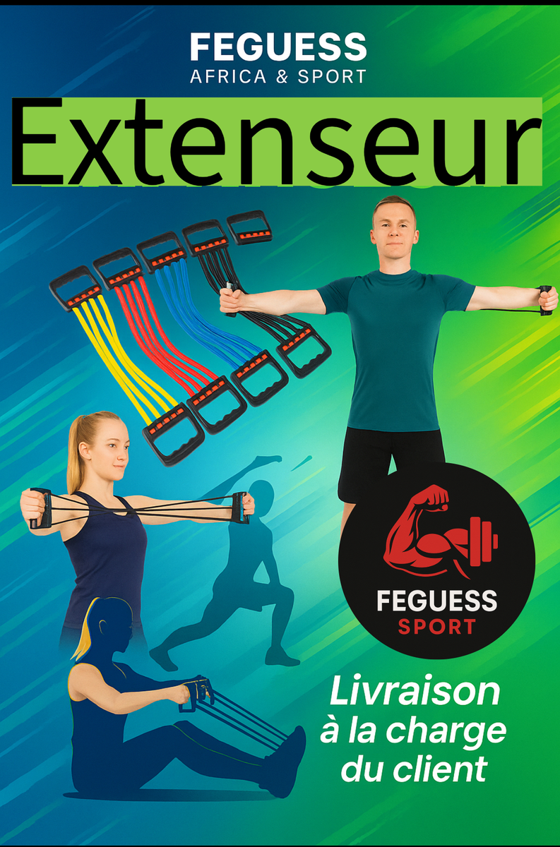 Extenseur élastique puissant