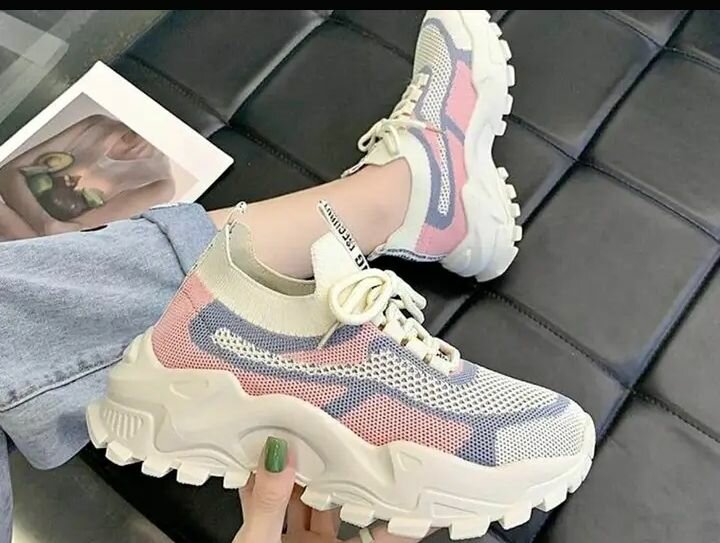 Baskets Chunky Colorées