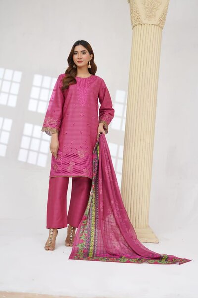 Linen 3 Peace Suit
