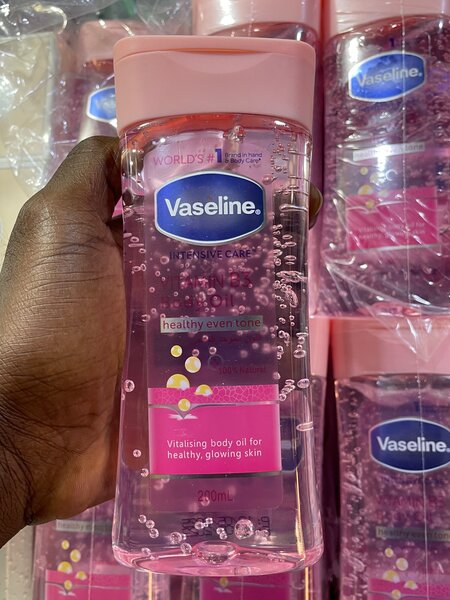 Huile corporelle Vaseline éclat