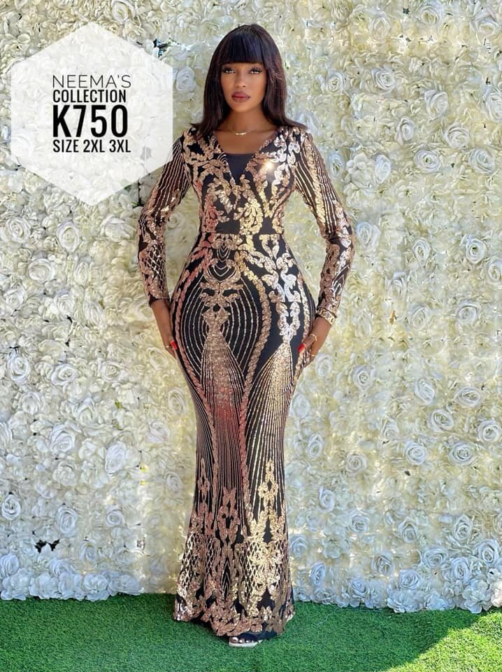 Women's long evening dress