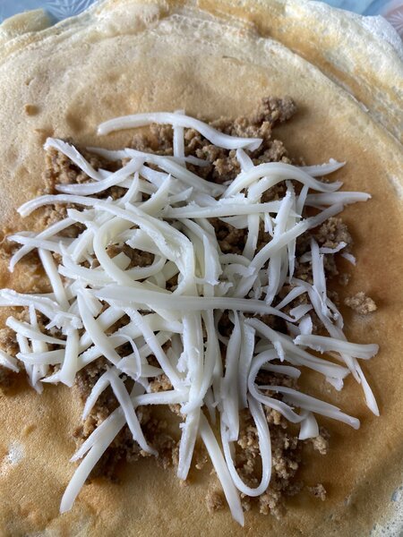 Crêpes salées au fromage(3)