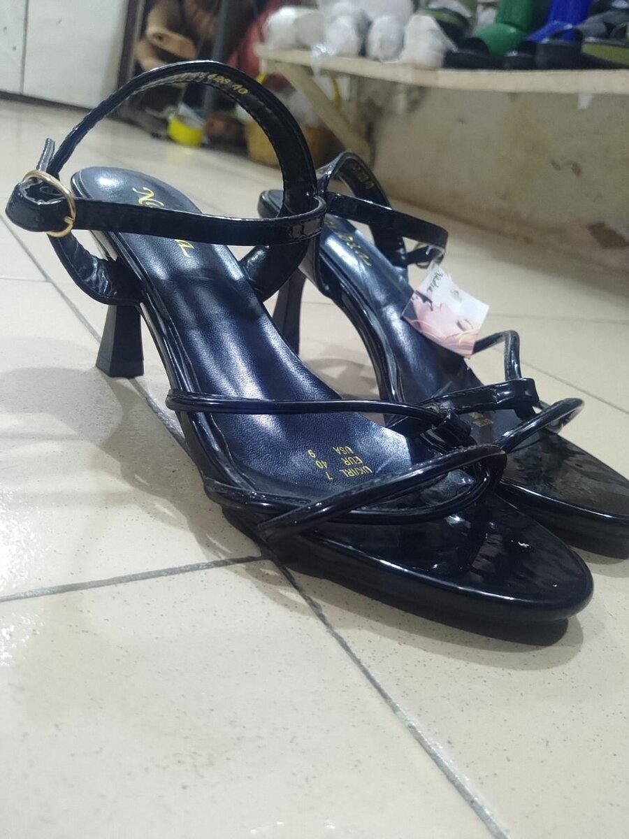 Sandales élégantes noir