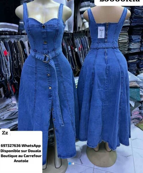 Robe en Jean Élégante