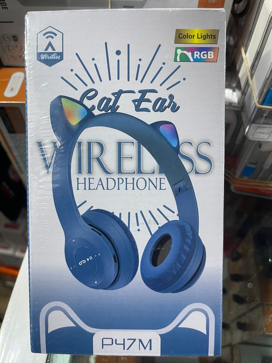 Cat Ear RGB Wireless Headphones