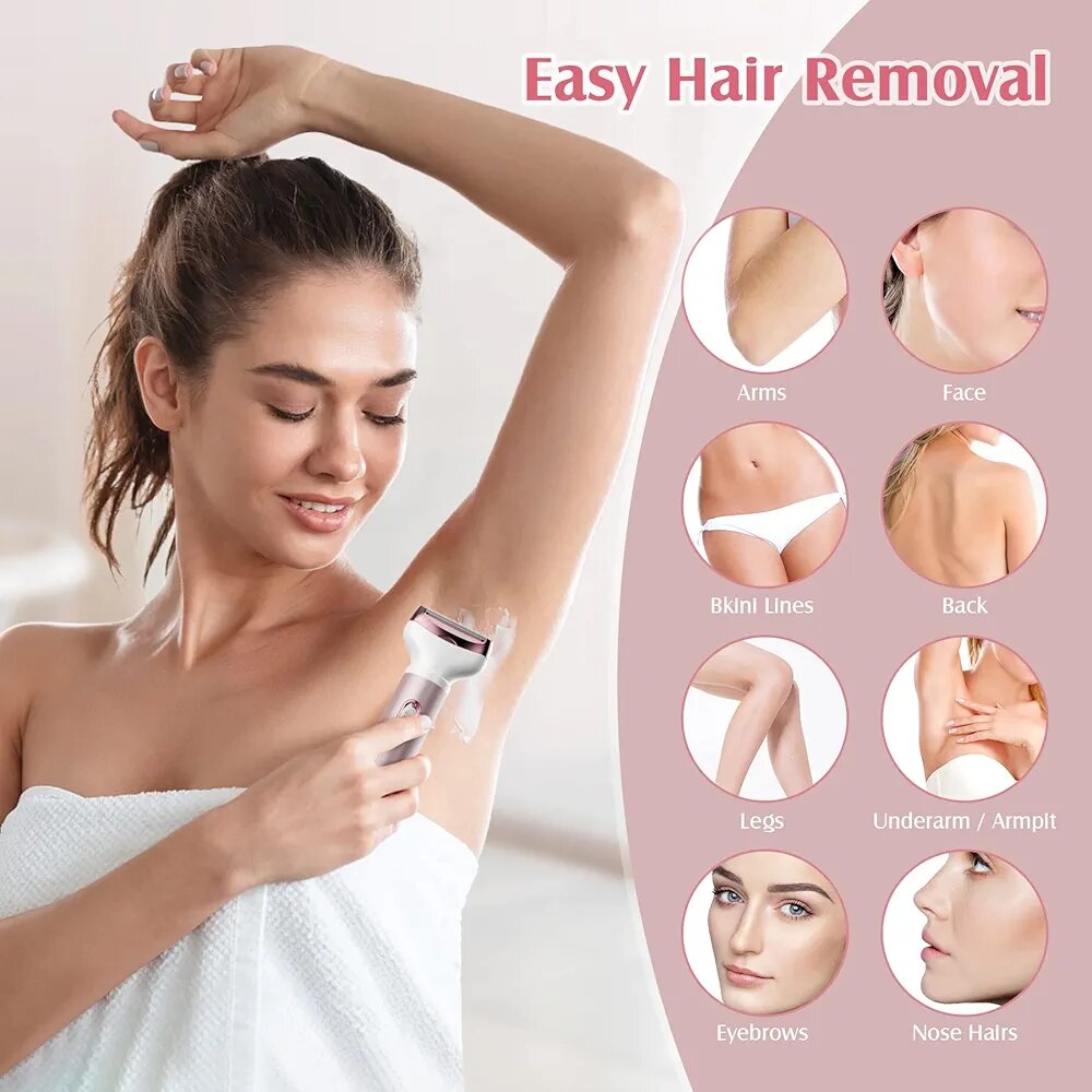 Épilateur Portable 4 en 1