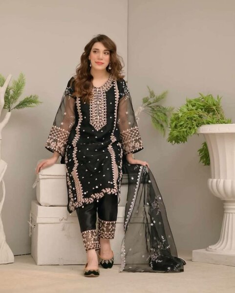 Black Tehzeeb 3pc