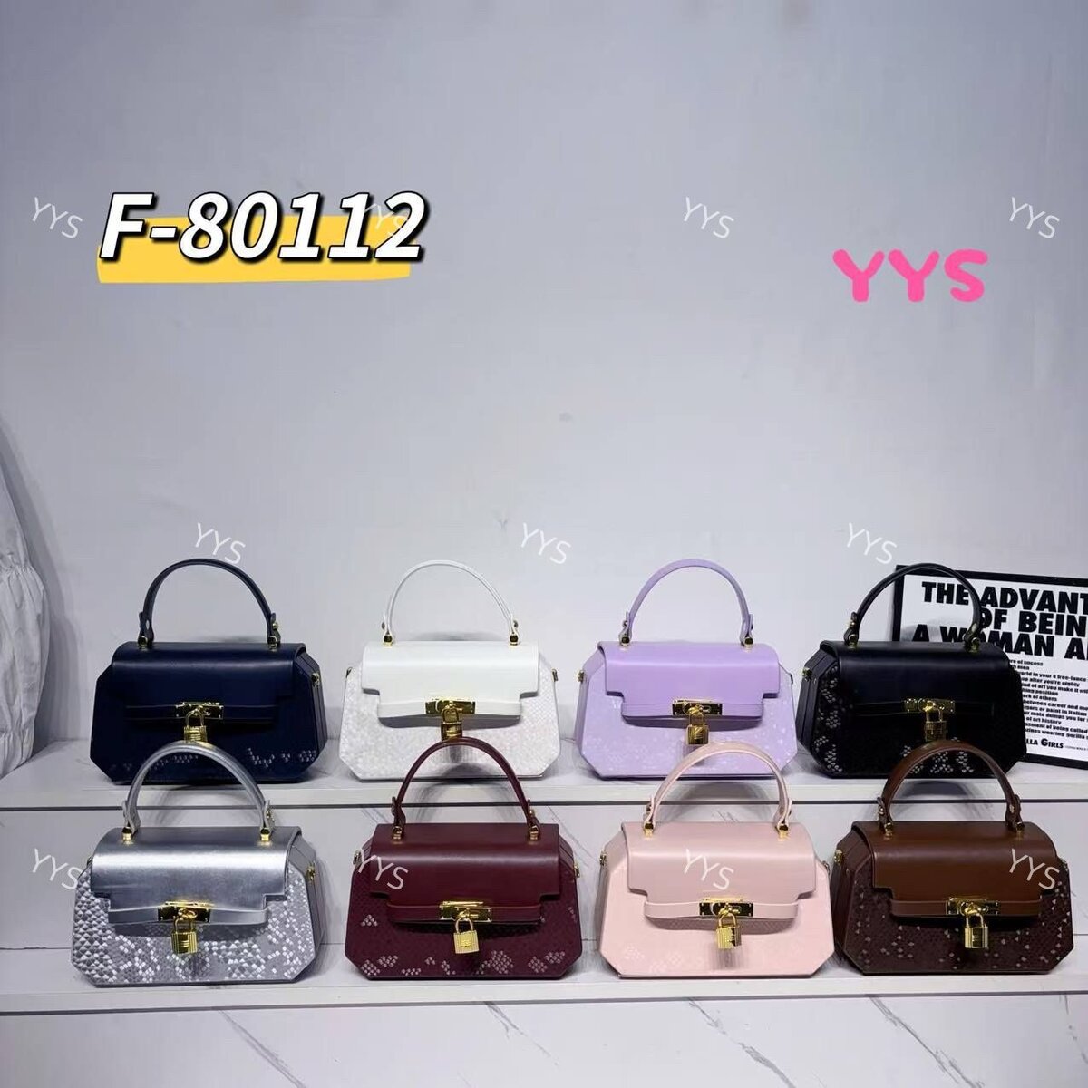 Sac à main chic multicolore