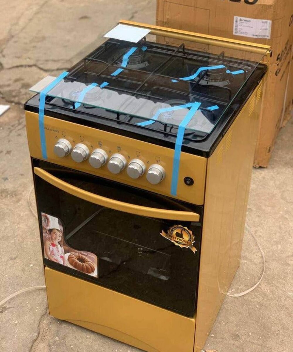 Optimistic Volcano 4 Burner Gas Cooker