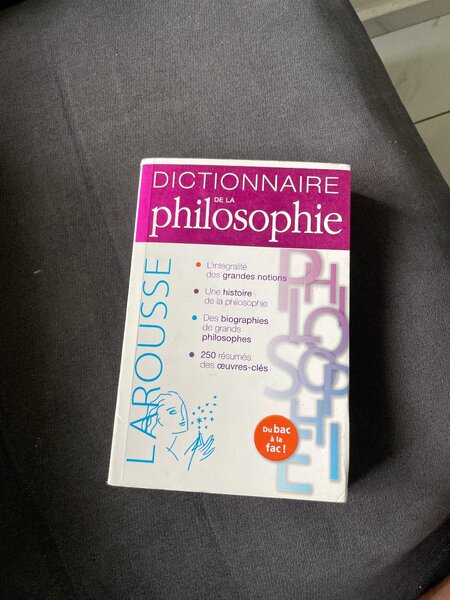 Dictionnaire de la Philosophie Larousse
