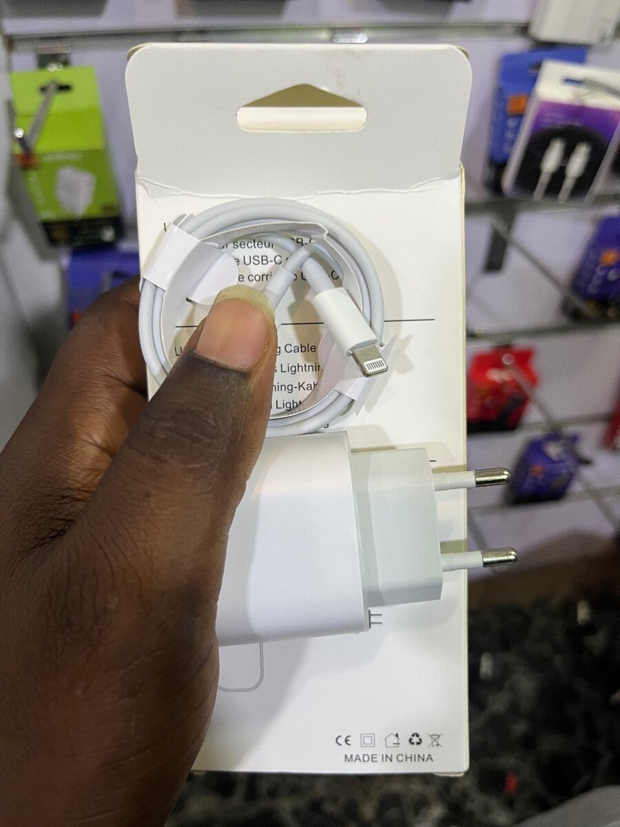 Chargeur USB-C avec Câble Lightning