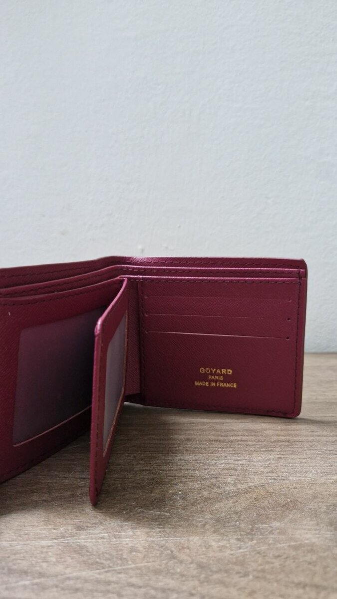 Porte-cartes Goyard Bordeau