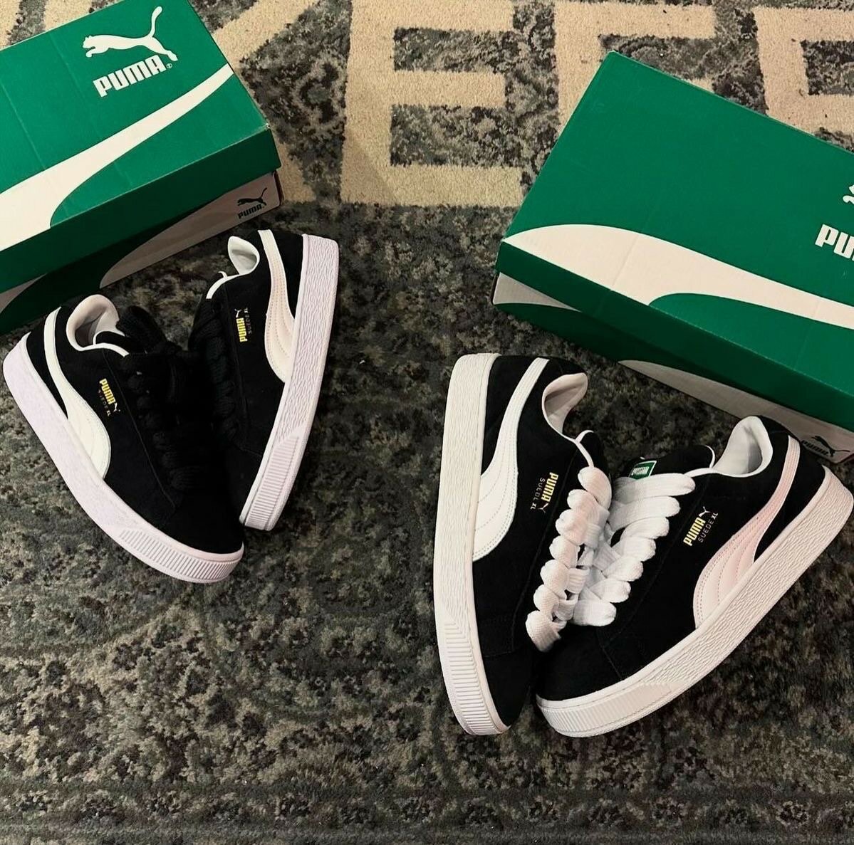 Puma shoes chunk lace