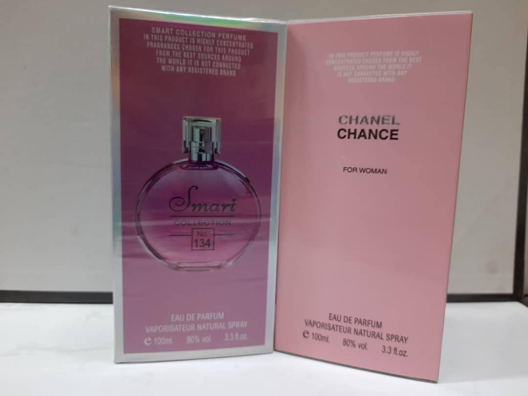 New Scents Smart  №134  CHANEL CHANCE FOR WOMAN Women's perfume 100ml