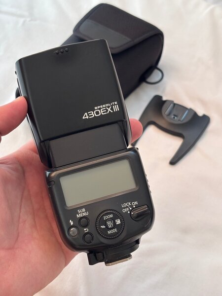 Canon speedlith 430ex III