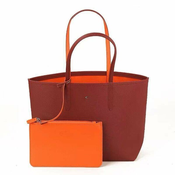 Cabas réversible en cuir