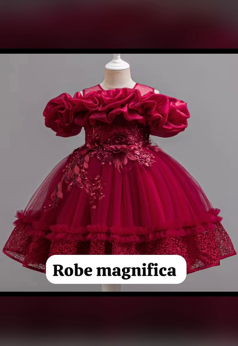 Robe de Cérémonie Enfant