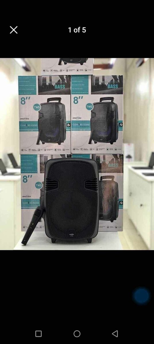 Rechargeable speakers