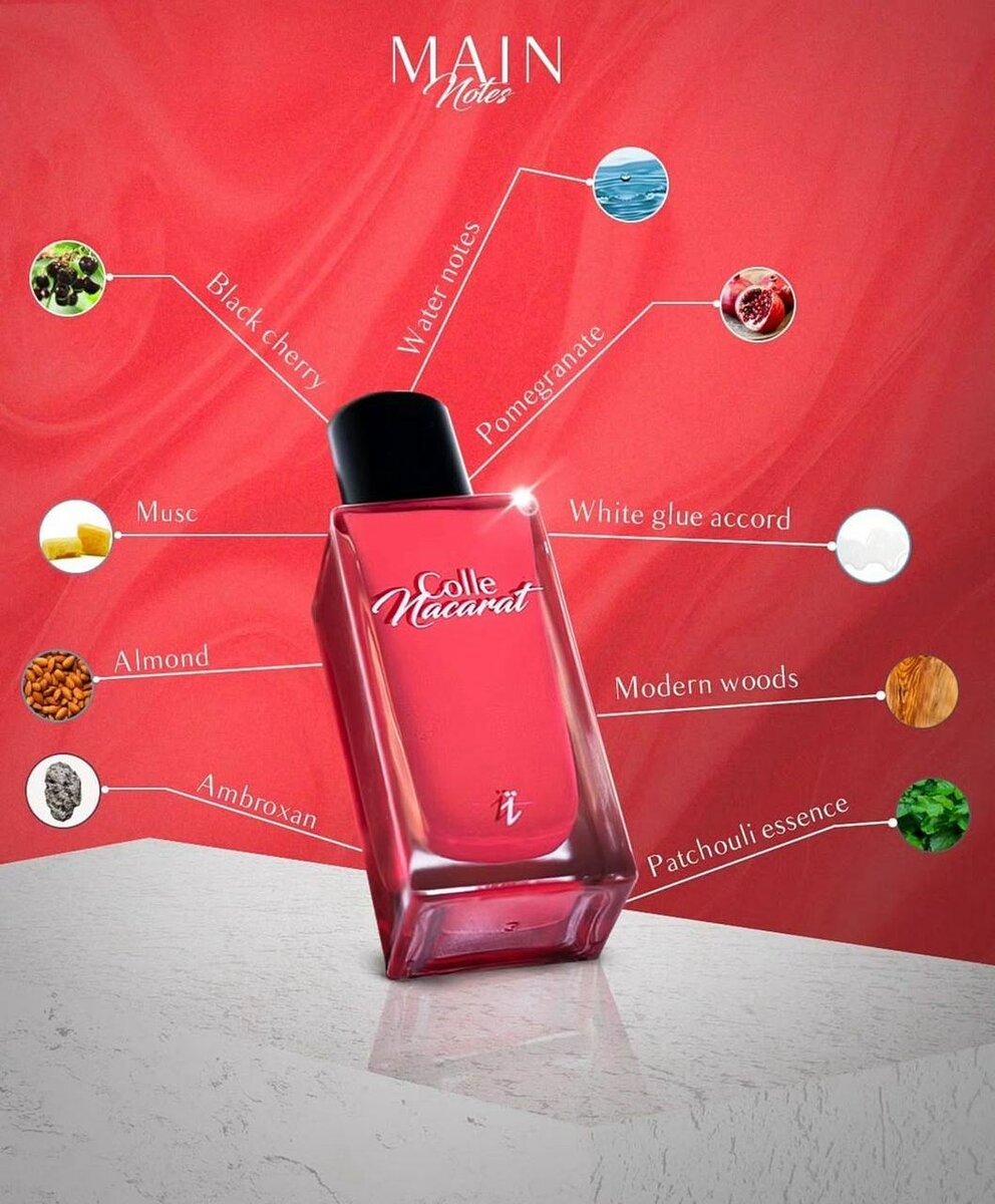 Colle Nacarat Parfum Unisexe