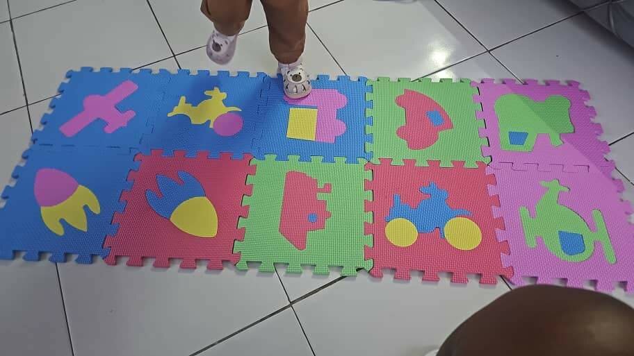 Puzzle pour enfant en mousse