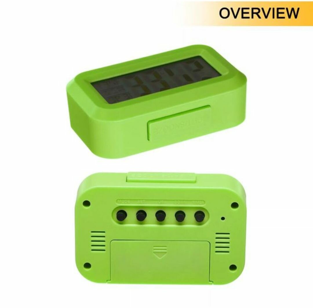 Digital Clock - Green