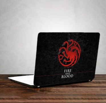 Games Of Thrones Laptop Back Skin-Laptop Skin Vinyl Sticker Decal, 13 13.3 14.6 15 15.4 15.6 inch Laptop Skin Sticker Cover For All Laptops
