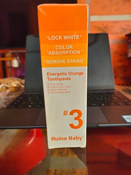 Dentifrice blanchissant #3