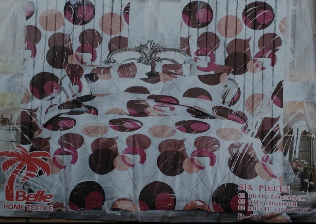 Ensemble de Literie Belle 6 Pièces