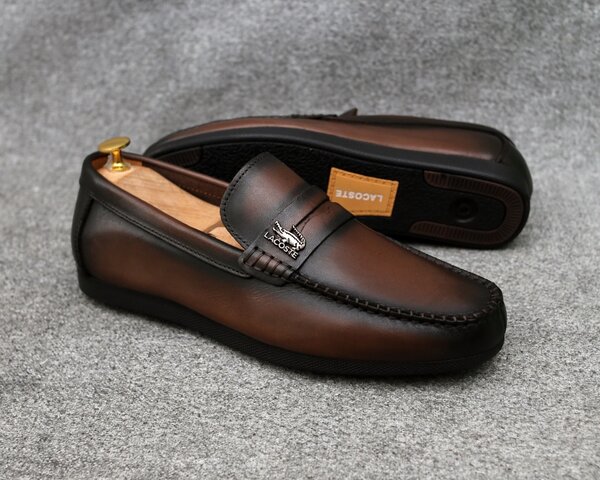 Mocassins en cuir pour hommes