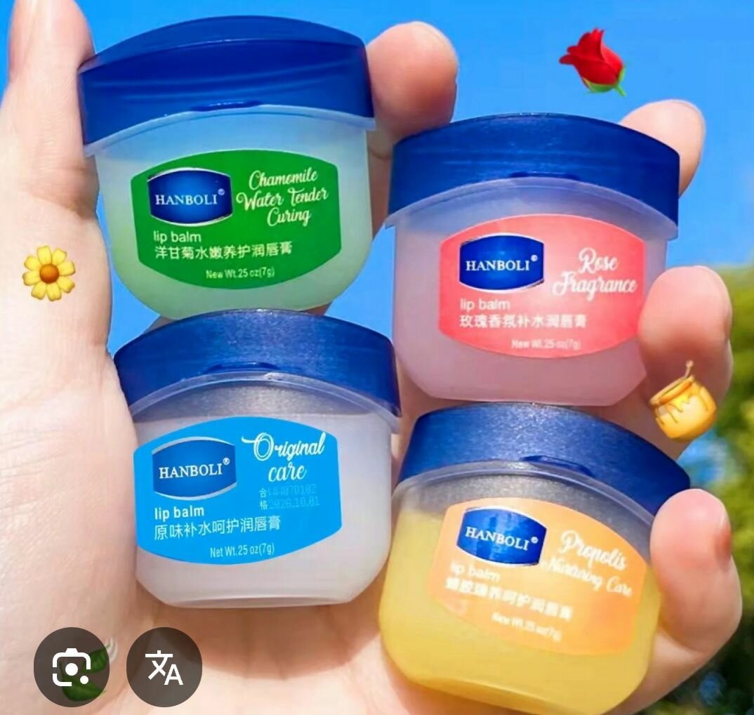 Set de baumes à lèvres hydratants