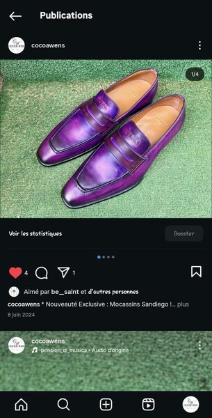 Mocassins élégants pour hommes