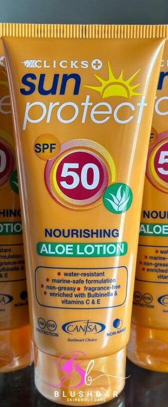 Clicks Sun Protect SPF 50 Aloe Lotion