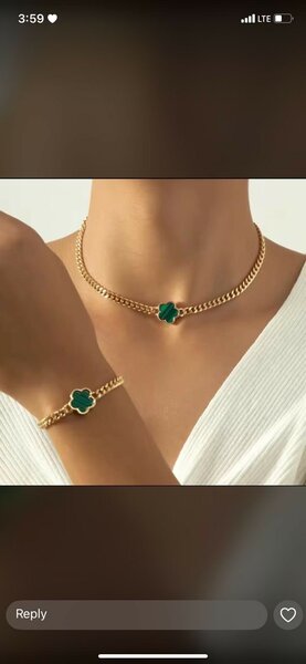 Bracelet and necklace