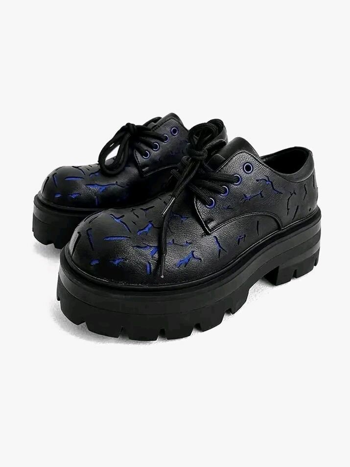 Chaussures Derby à semelles épaisses