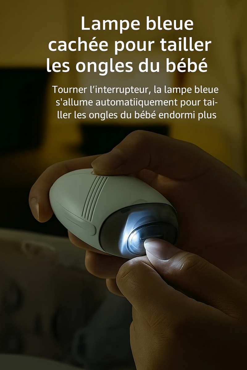 Coupe-ongles électrique bébé